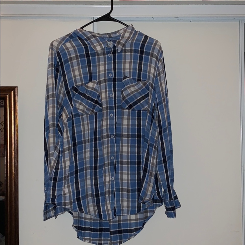 Flannel button up
